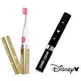 新作 Disney/ディズニー ミッキー 柄 電動 歯ブラシ　ブラック 抗菌 音波 振動式 毎分 23000 ストローク コスメ感覚 替えブラシ 2本付【在庫わずか】【お買い得品】【セール】【バーゲン】【クリアランス】【世界限定数生産】