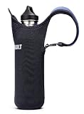 BUILT Neoprene 20-30-ounce Bottle Tote, Black
