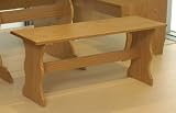 New Chelsea Natural Finish Pine Dining Bench