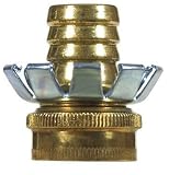 Ace Trading -h2o Tools Gilmour C34fac Clinch Hose Mender 3/4 Brass