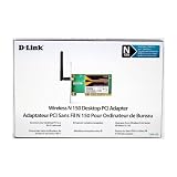D-Link DWA-525 Wireless-N 150 Desktop PCI Adapter, 802.11n, 150Mbps