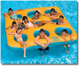 black Friday Labyrinth Floating Island Swimming BeachB003L2R8QI