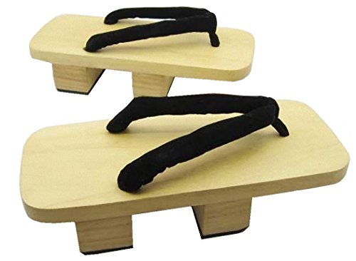 CNS Japanese Traditional Shoes Geta [ Mens 9 Size ] Wooden Clogs Sandals