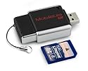 Kingston MobileLite USB 2.0 Multi-card Reader with 4 GB Class 4 SDHC Flash Memory Card&nbsp;FCR-MLG2+SD4/4GB