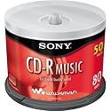 Sony 50CRM80RS CD-R Audio (50 pk Spindle)