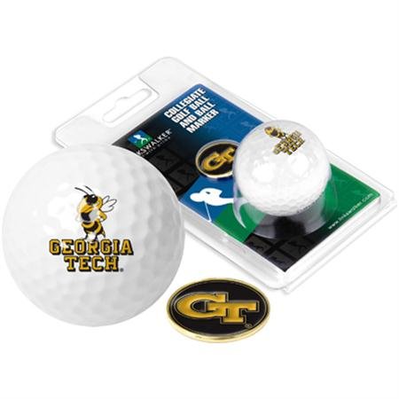 Georgia Tech Yellow Jackets Ncaa Collegiate Logo Golf Ball Ball Marker