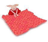 Zoobies Storytime Pals OLIVIA Plush Pig Pillow Blanket toy gift RED