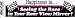 Happiness is....Seeing the Race in Your Rear View Mirror! decal bumper sticker