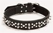 Harley Davidson Leather Spike Collar 1 1/2" X 24"