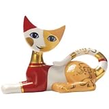 Rosina Wachtmeister Terra e Sole Porcelain Cat Figurine - Donatella