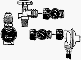 UNIV FUEL GAUGE&ADAPTER (Cavagna North America 13734)