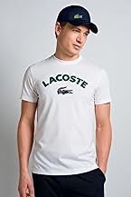 Short Sleeve Distressed Logo Crocodile Graphic T-Shirt