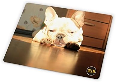 DLLM Bull Dog Pet Design Fabric Surface Mouse Pad Mat - 007