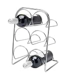 Hahn Pisa 6 Bottle Wine Rack, Chrome