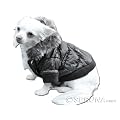 Dicker Steppmantel in braun mit Fell-Kaputze - Winterjacke Hund Bekleidung f�r Hunde Hundebekleidung und Hundemantel g�nstig M56 Gr. S