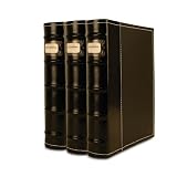 3 CD/DVD Storage Binders - Holds 144 Discs (Black)