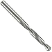 Precision Twist D33F Solid Carbide Short Length Drill Bit, Uncoated (Bright) Finish, Round Shank, Spiral Flute, 118 Degree Point Angle