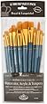 Royal Brush Manufacturing Royal and Langnickel Zip N' Close 12-Piece Brush Set in Vinyl Pouch