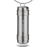 TI-EDC Titanium Biocompatible Keychain Pill Fob