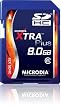 MICRODIA 8 GB SDHC Class 6 Flash Memory Card XTRA Plus 82x