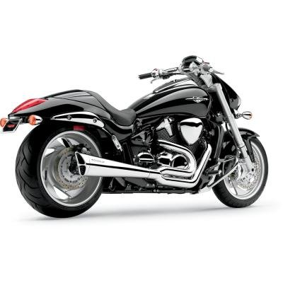 Cobra Tri-Pro 2-Into-1 Exhaust - Chrome 3481