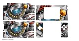 Silver Robot Design Protective Skin for Nintendo DSi
