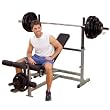 Body-Solid Powercenter Combo Bench Package