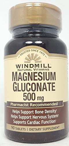 Magnesium Gluconate 500 Mg 90 Tablets (Pack of 6) Magnesium Gluconate 500 Mg 90 Tablets (Pack of 6)