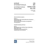 IEC 60684-3-340 Ed. 2.0 b:2003, Flexible insulating sleeving - Part 3: Specifications for individual types of sleeving - Sheets 340 to 342: Expandable ... polyethylene terephthalate textile sleeving
