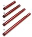 Custom Products 2 Piece Barrel Front - 16 Inch - Polished Red