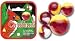 Mega Marbles - CARDINAL MARBLES NET (1 Shooter Marble, 24 Player Marbles & 2 Display Rings)