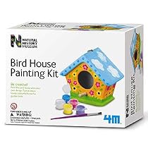 bird house painting kit - a great creative gift or Easter present for kids!