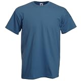 Fruit of the Loom Super Premium T-Shirt Steel Blue Large (41-43¨)