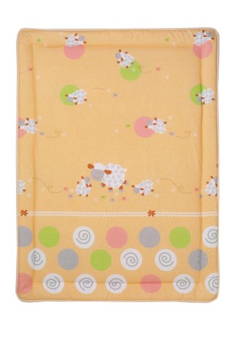 Schardt 13 100 1/588 - Krabbeldecke Sch&auml;fchen apricot 100x135 cm (BxH) Preisvergleich