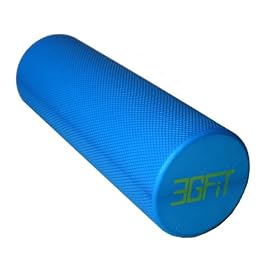 3gFit EVA Foam Roller - Blue - 15cm x 45cm (6" x 18")