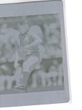 2007 Topps Chrome Printing Plates Cyan 101 Barry Zito - San Francisco Giants (Piece of Authentic Press Plate - Serial #'d to 1/1 - Baseball Cards)