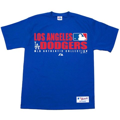 Los Angeles Dodgers LA MLB Authentic T Shirt j