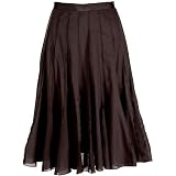 Petite Nue Options Solid Cotton Viole 5 Yard Skirt