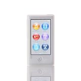 画像をクリックして拡大イメージを表示 Simplism iPod nano (7th) シリコンケース アンチダストコーティング 液晶保護フィルム付属 抗菌仕様 クリア TR-SCNN12-CL