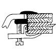 Vance Ind. QN1612C12 Combination Sink Lug And Bolt Set