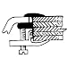 Vance Ind. QN1612C12 Combination Sink Lug And Bolt Set