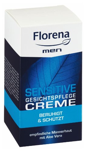 Florena Men Gesichtspflege-Creme Sensitive, 50 ml