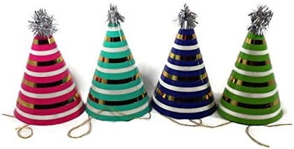 Party Hats, Birthday Party Hats - Kids Party Hats Set of 8, Fun Adult Party Hats