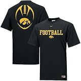 Nike Iowa Hawkeyes Black Team Issue T-shirt