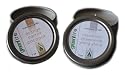 Greenfire 2pk All Natural Massage Oil Candles, Orange Carrot Coconut and Rosewood Chamomile Ylang Ylang blends (Size: 1 fl. ounce each)