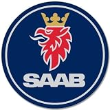 SAAB Motors car bumper sticker decal 4 x 4 by Auto Moto by VIP stickers