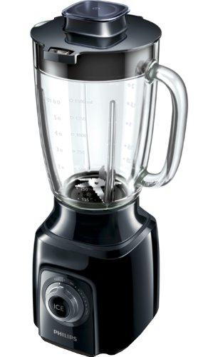 Philips HR2170 00 Blender with Serrated Blades and 1.5 Litre Glass Jar  600 Watt
