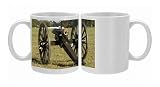 19th-century Gatling gun Photo Mugs