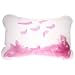 Feather Filled Inflatable Bath Pillow Pink