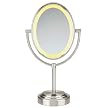 Conair Oval Mirror - Satin Nickel